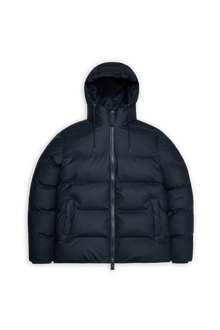 Rains Alta Puffer Jacket Navy Jacket