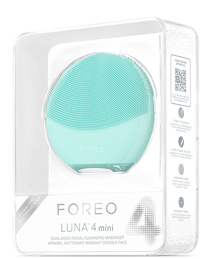 LUNA 4 mini Deep Cleansing Dual-Sided Facial Cleansing Massager | Arctic Blue