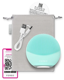 LUNA 4 mini Deep Cleansing Dual-Sided Facial Cleansing Massager | Arctic Blue