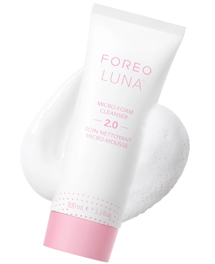 LUNA Micro-Foam Cleanser 2.0 | White/Pink