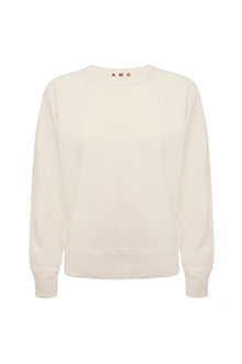 AMO Denim | Ellen Sweatshirt in Bone