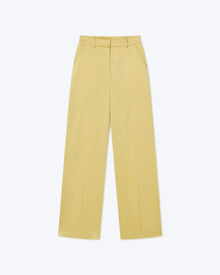 Womens | Kezia Slip Satin Pants | Yellow