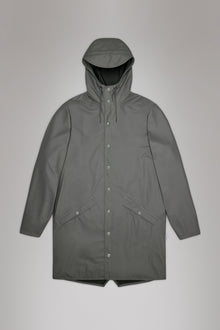 RAINS Long Jacket Grey Jacket