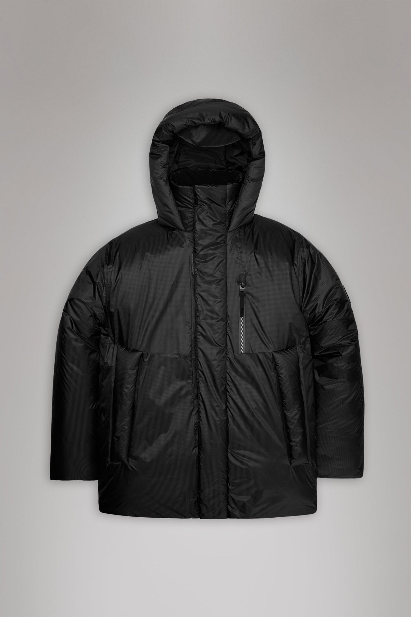 Rains Torna Insulated Long Jacket Black Jacket