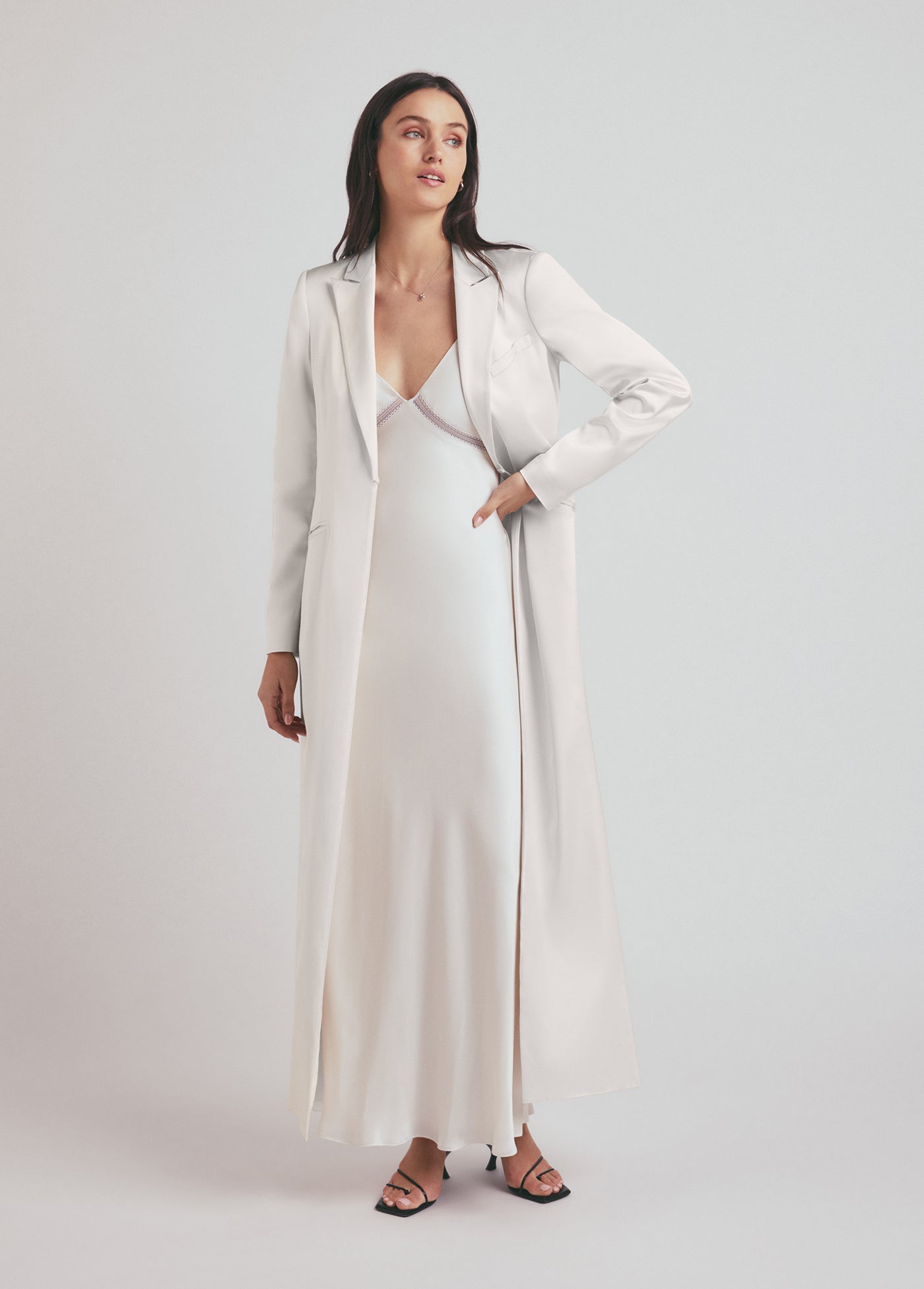 satin ivory