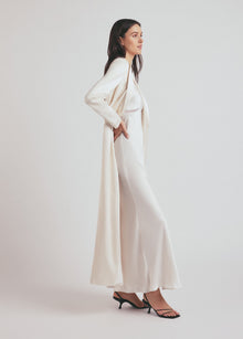 satin ivory