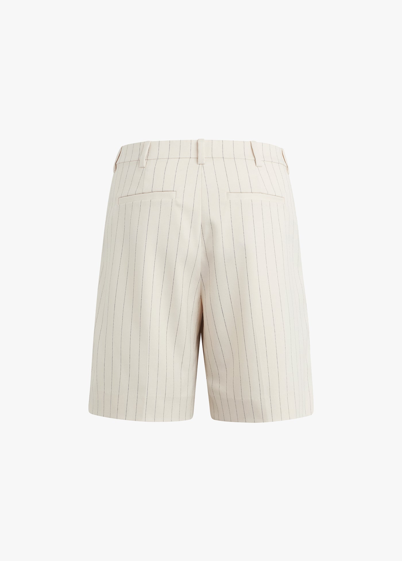 ivory navy pinstripe