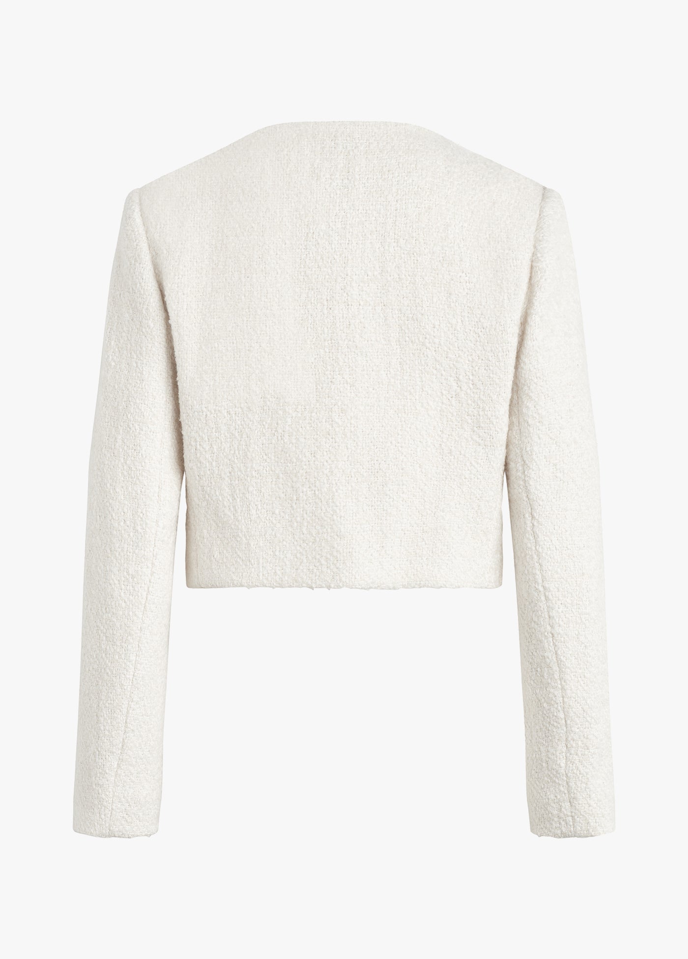white boucle