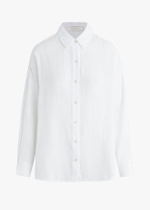 white cotton gauze