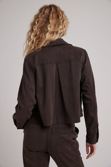 Flap Pocket Utility Jacket | Quartz Brown