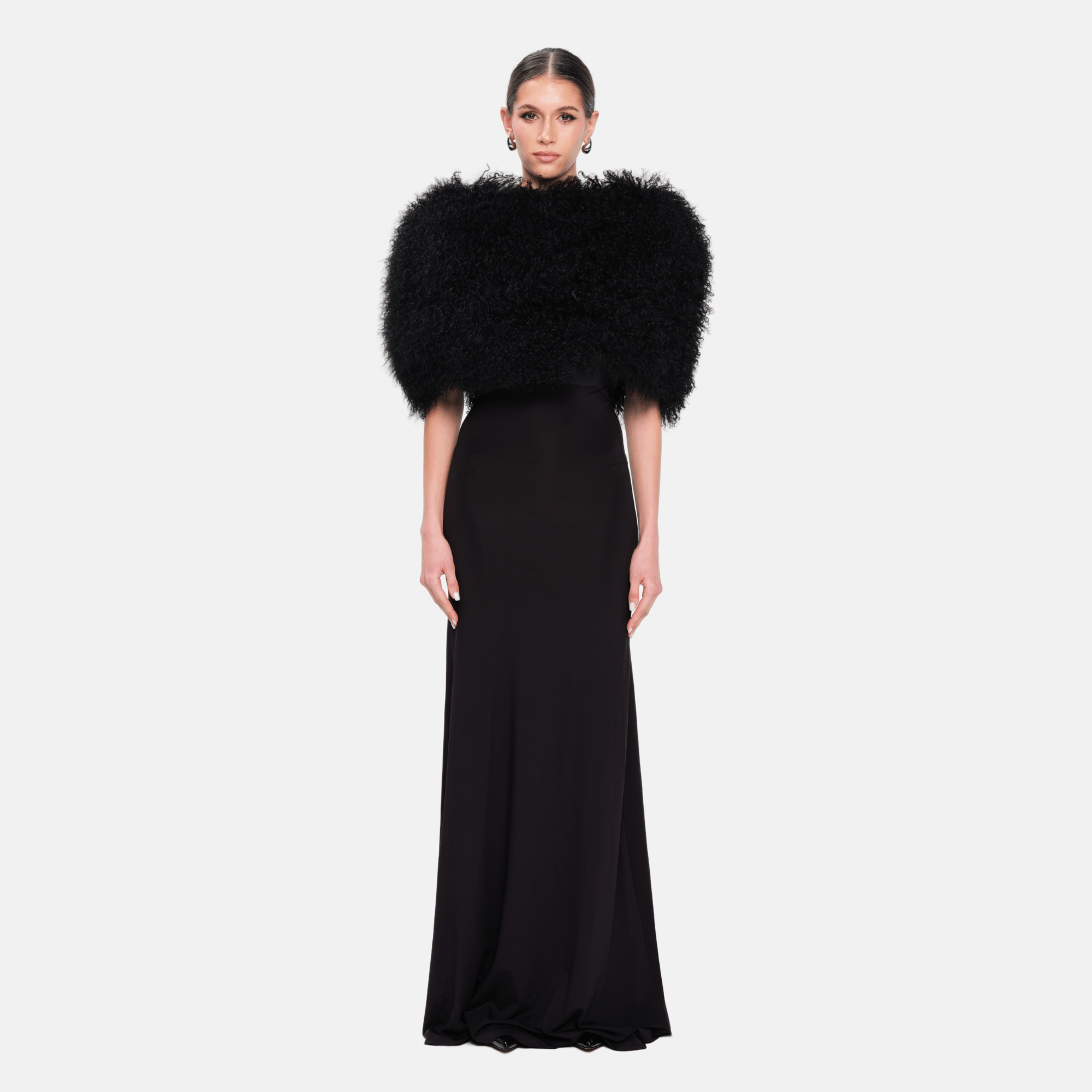 OW Collection FLORENCE Maxi Dress Dress 121 - Black
