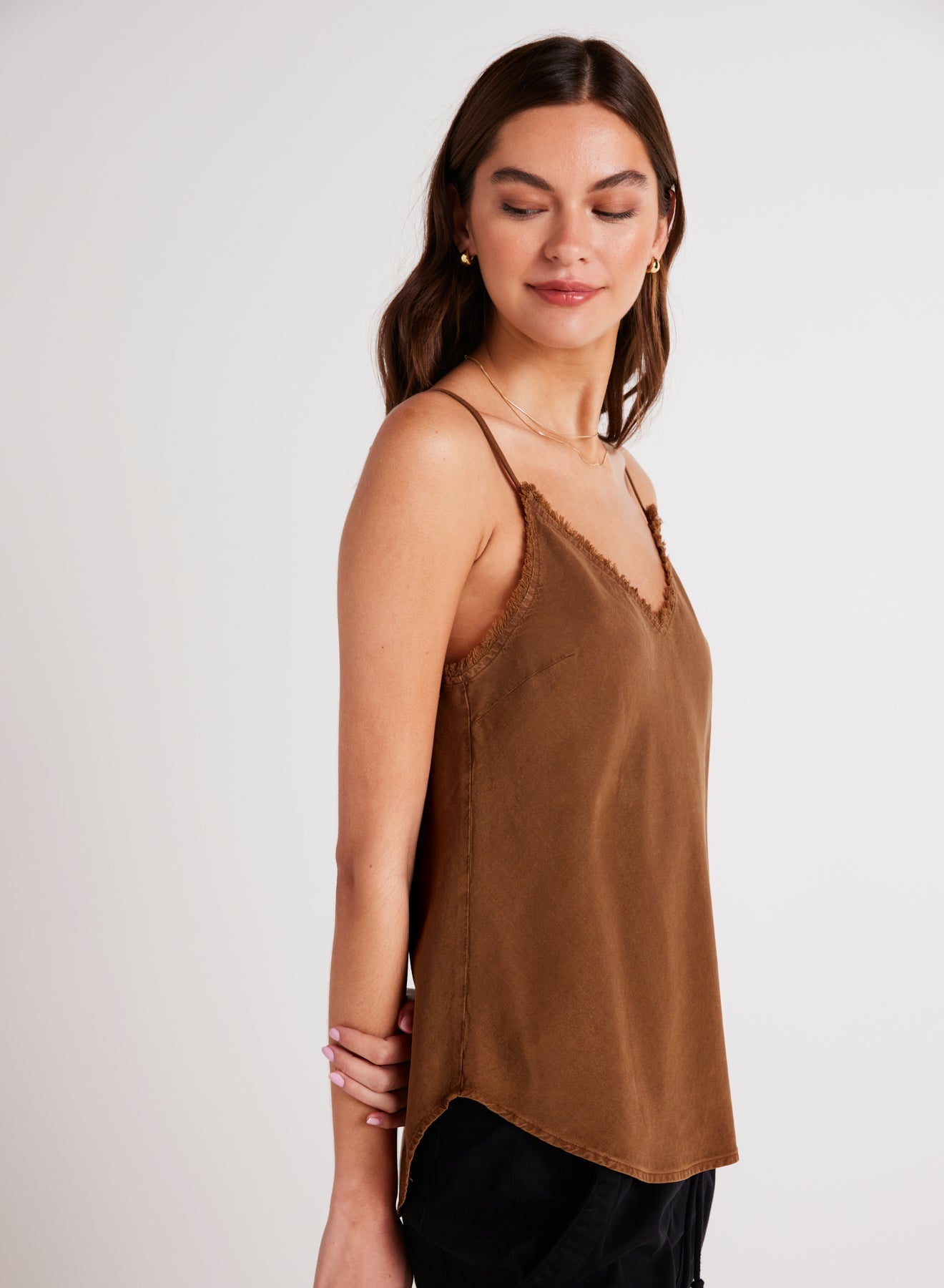 Frayed Cami | Twilight Gold