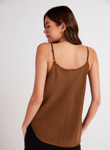 Frayed Cami | Twilight Gold
