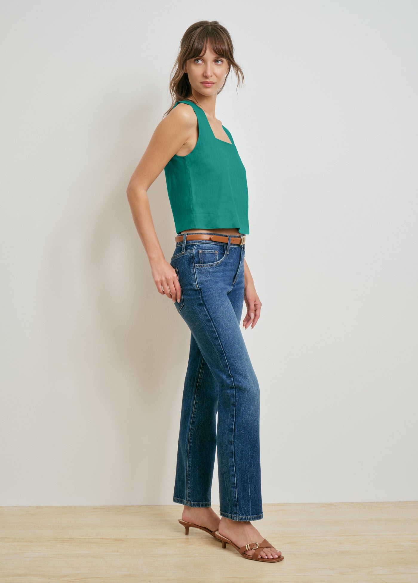 THE LINEN ABBY TOP