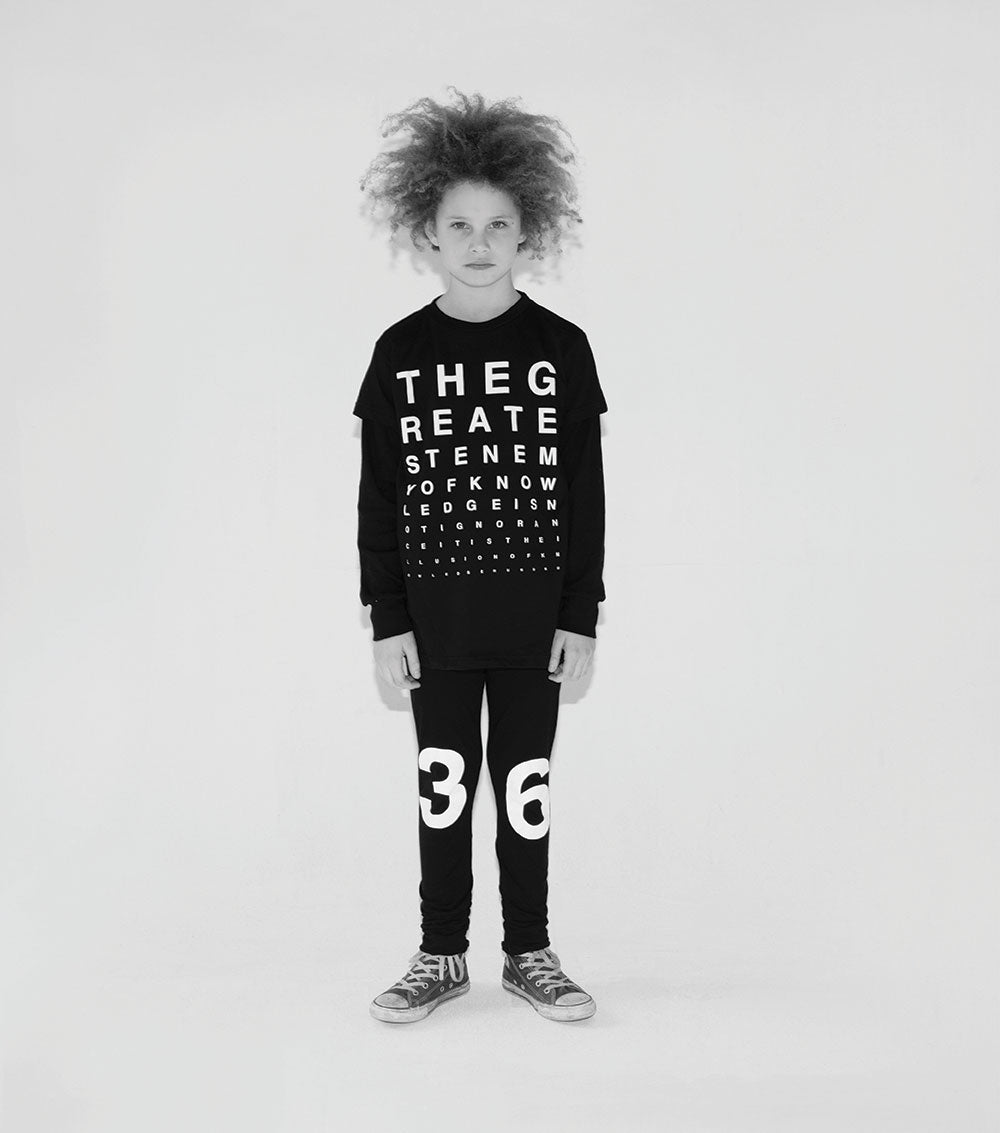 Kid | Vision Test Shirt | Heather Grey