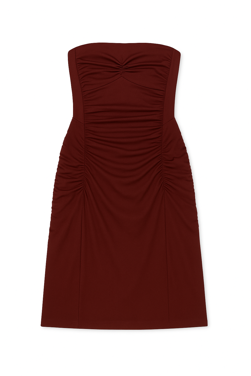 Gaia Dress | Oxblood