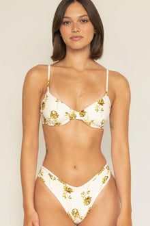 Lulu Bikini Bottom | Gold Filigree