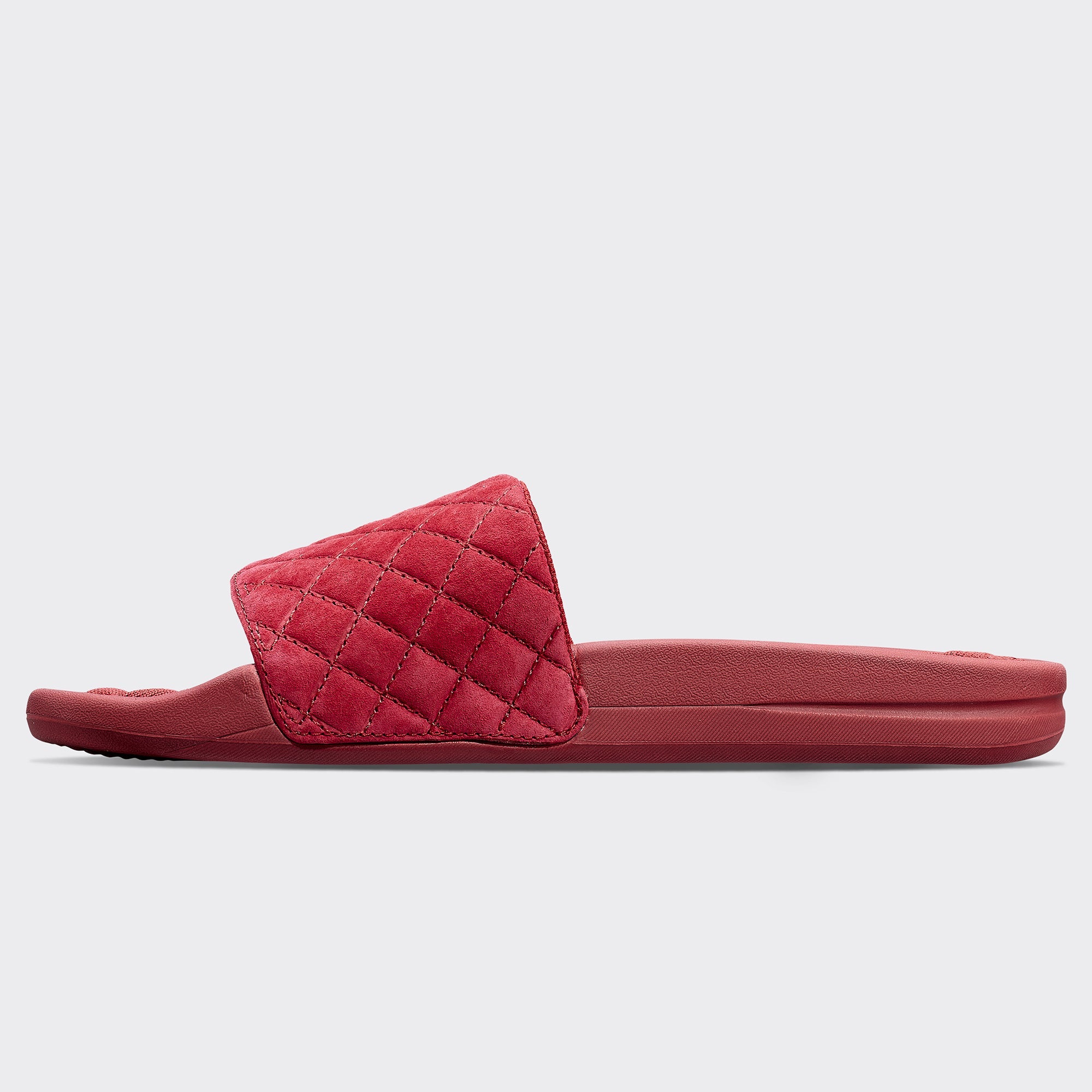 Men | Suede Lusso Slide | Crimson Suede