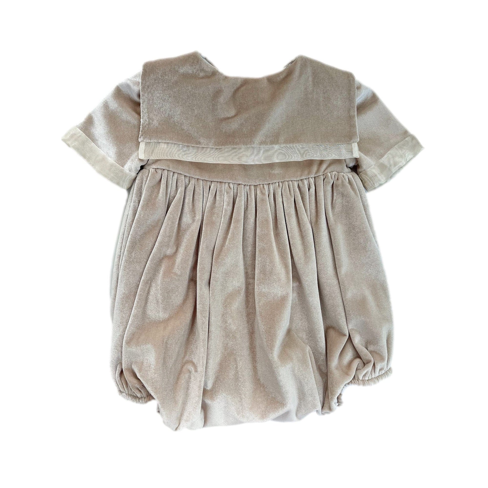 Helenus Velour Romper - Petite Maison Kids