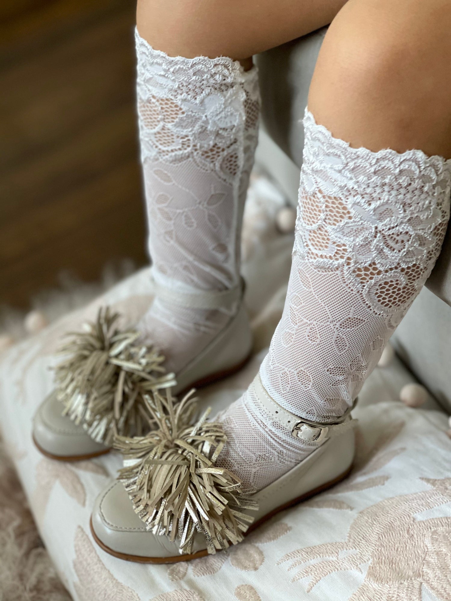 Flora Lace Socks - Petite Maison Kids