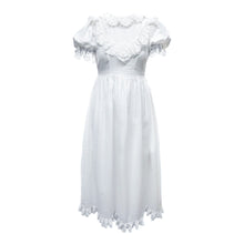 Katherine Embroidered Linen Mom Dress - Petite Maison Kids