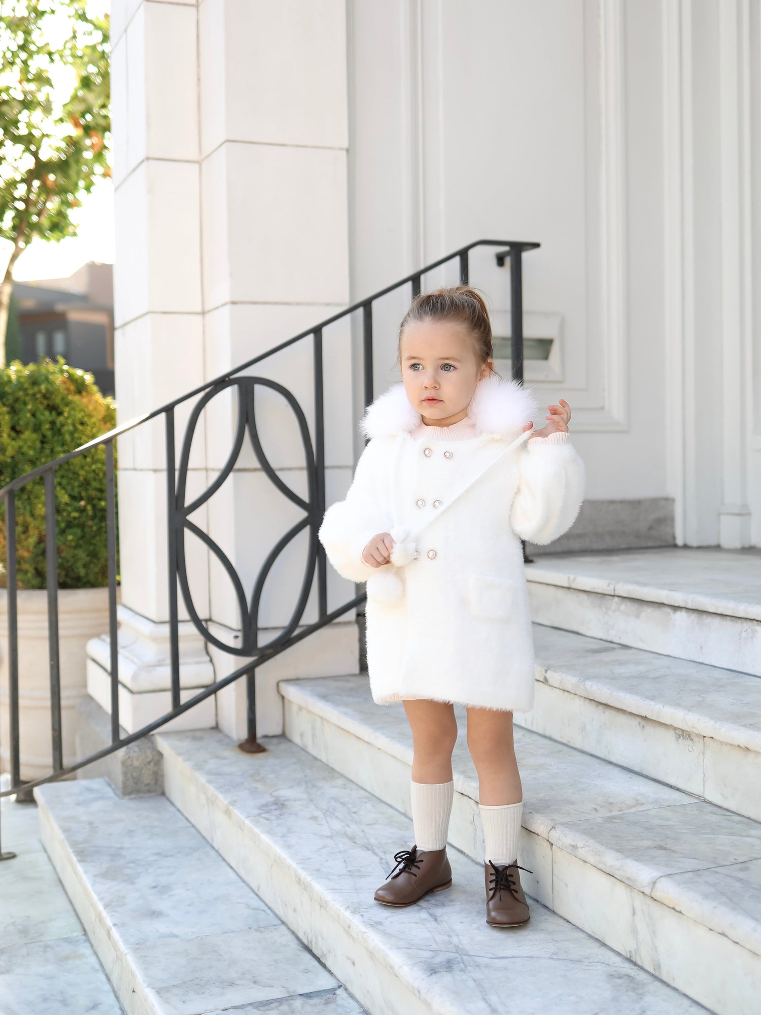 Milana Victoria Sweater Coat - Petit Maison Kids