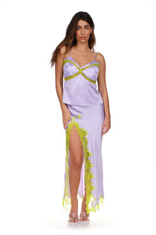 Lavender Lace Paneled Camisole | Lavender