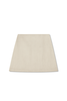 Ines Linen Mini Skirt | Beige
