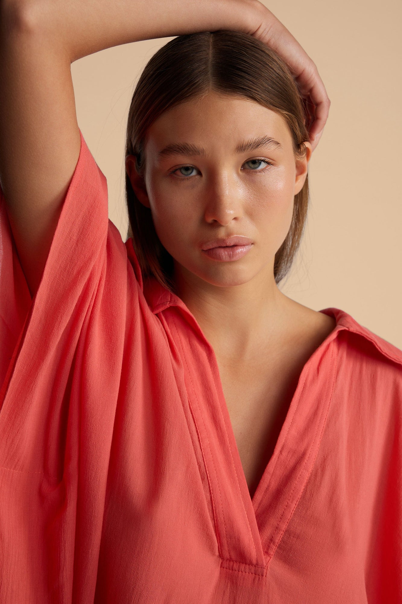 June Caftan | Papaya