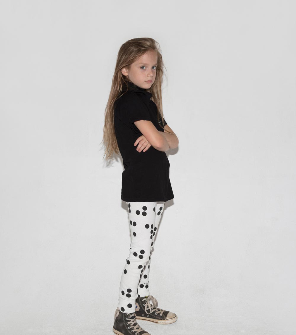 Kid | Braille Leggings | Black
