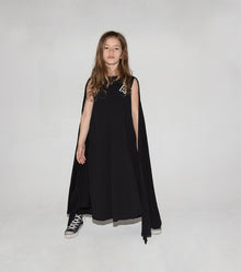 Kid | Maxi Balloon Dress | Black