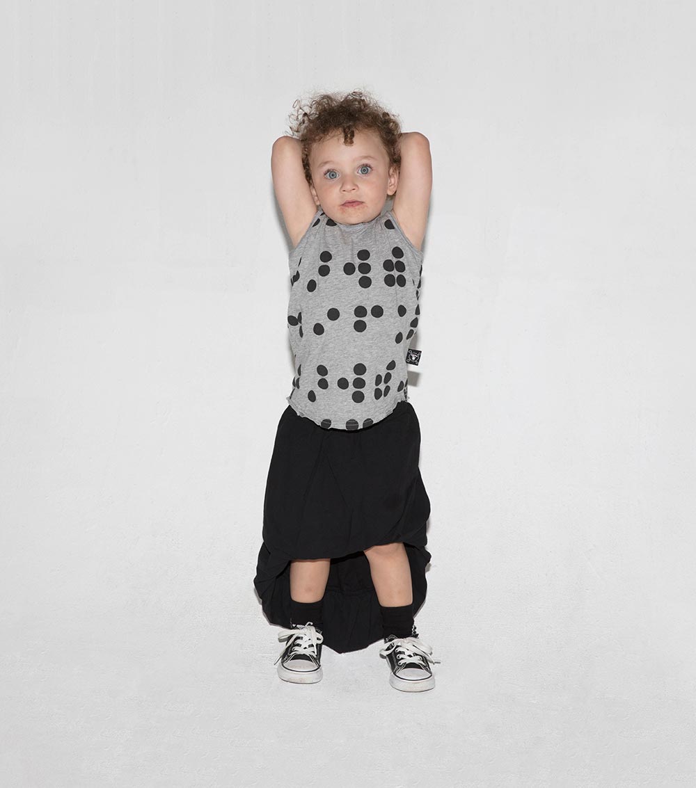 Kid | Braille Tanktop | Black