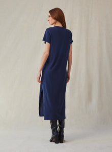 V-Neck Knit Maxi Dress | Endless Sea