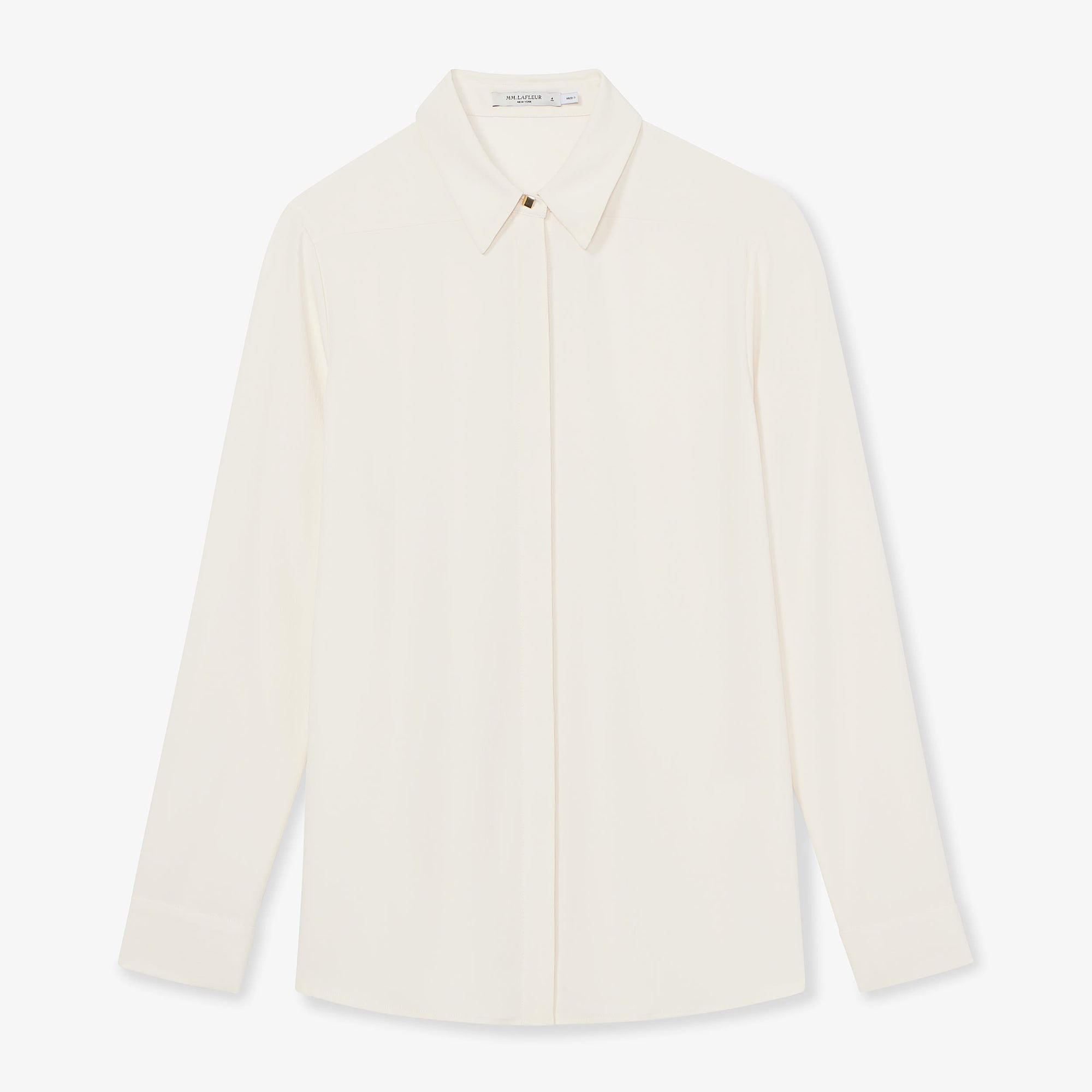 Packshot image of the Lagarde Shirt—Soft Wave in Alabaster