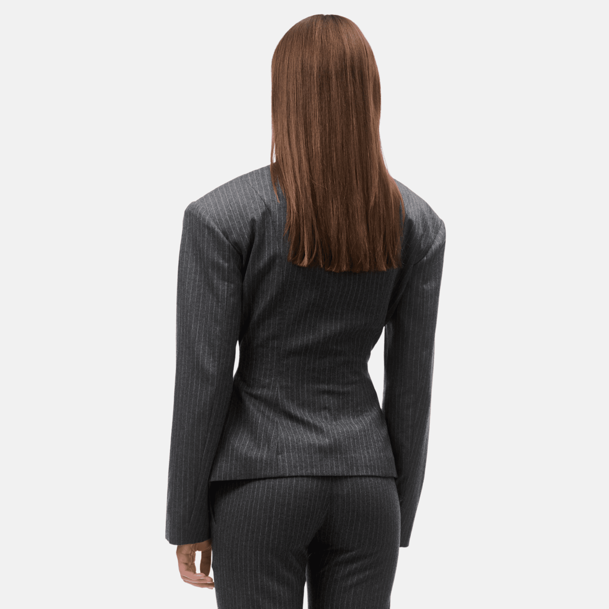 OW Collection LANI Blazer Blazer 250 - Grey Stripe