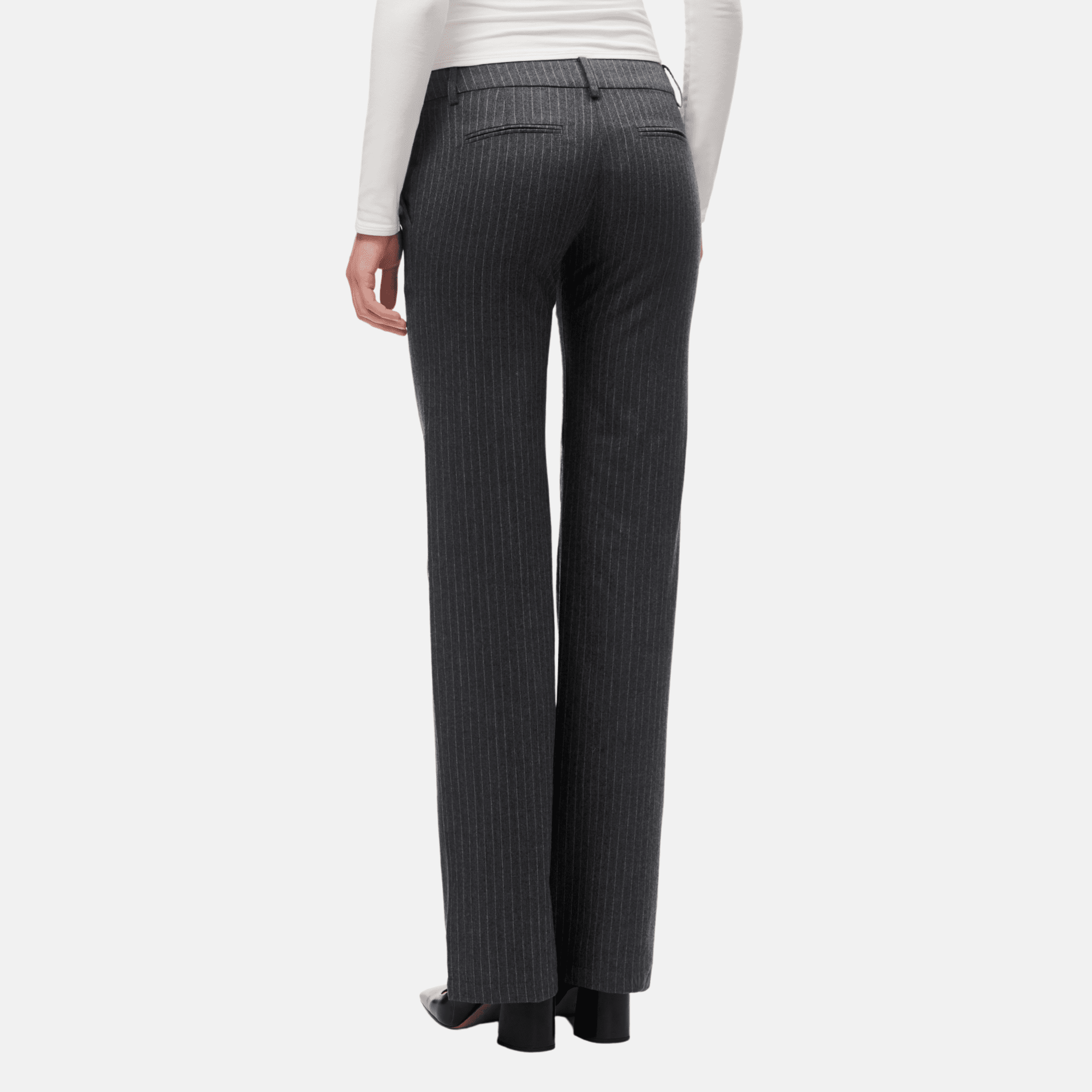OW Collection LANI Suit Pants Pants 250 - Grey Stripe