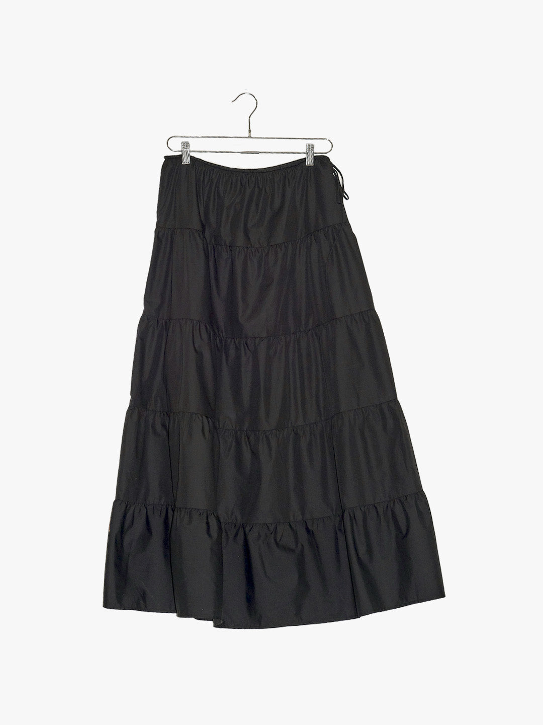 Tiered Maxi Skirt | Black