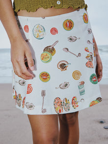 Star Skirt | Caviar Dreams White