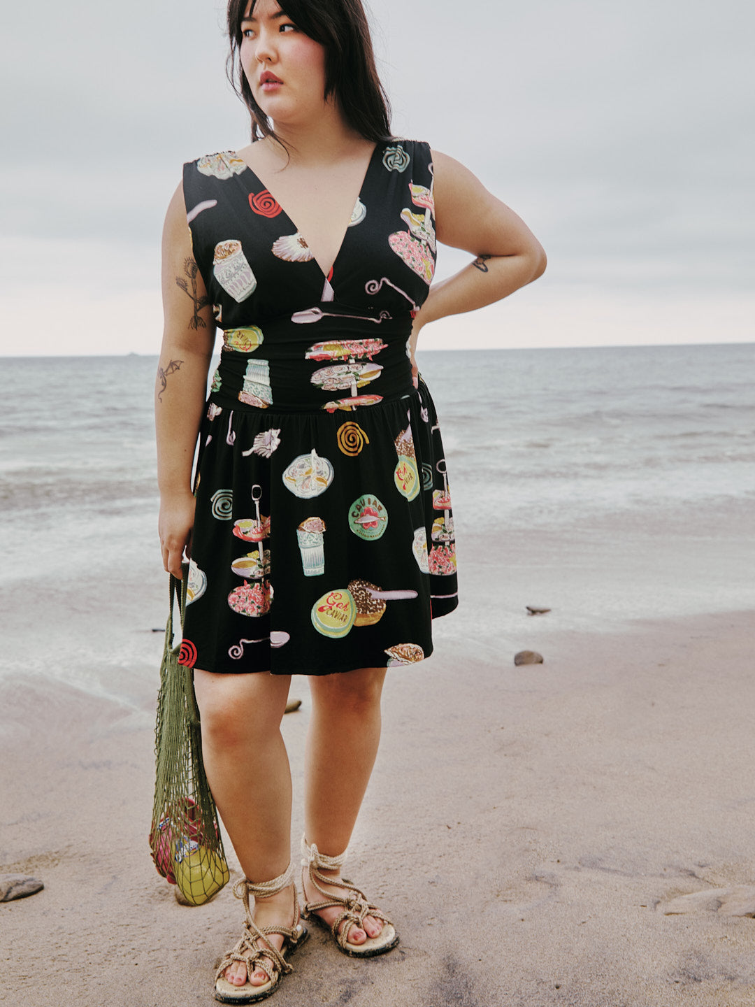 Mila Dress | Caviar Dreams Black