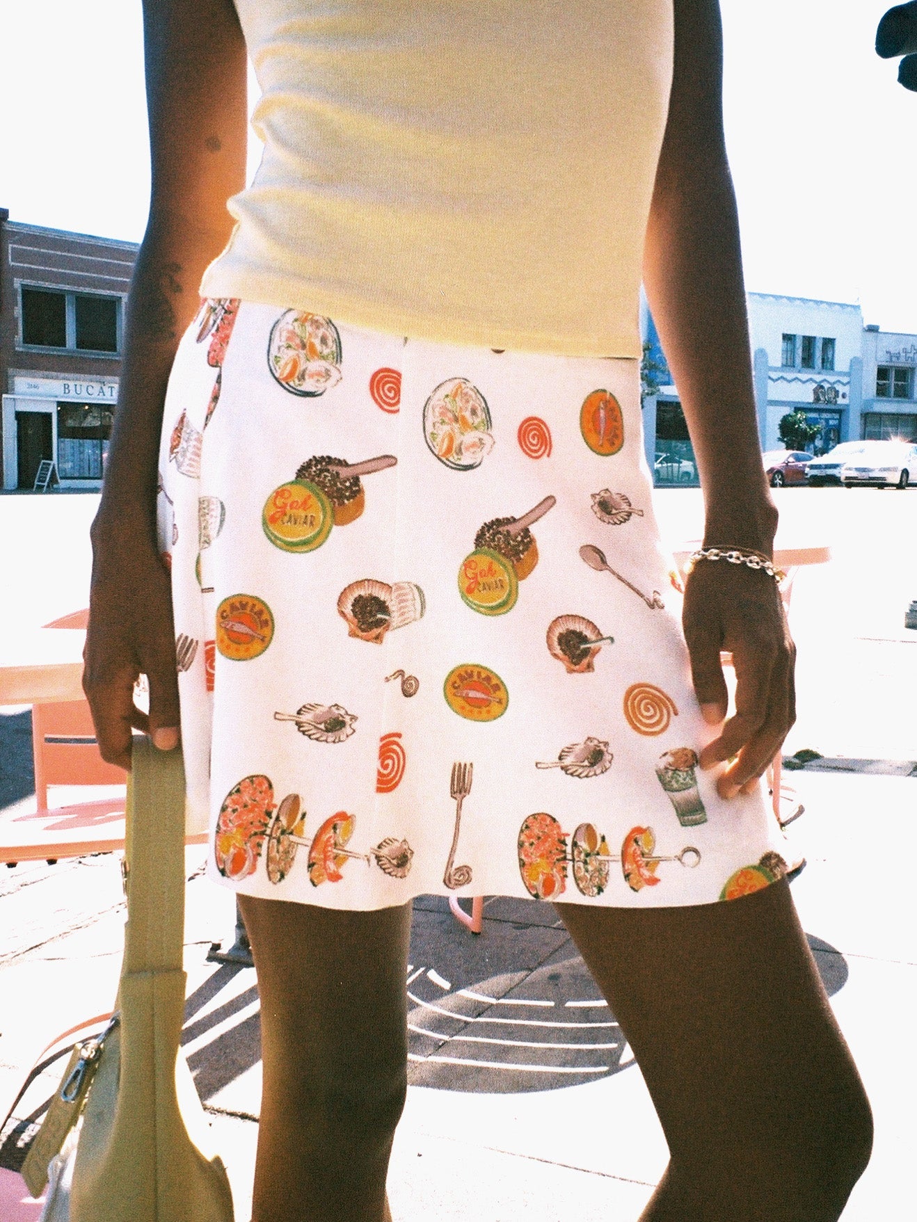 Star Skirt | Caviar Dreams White