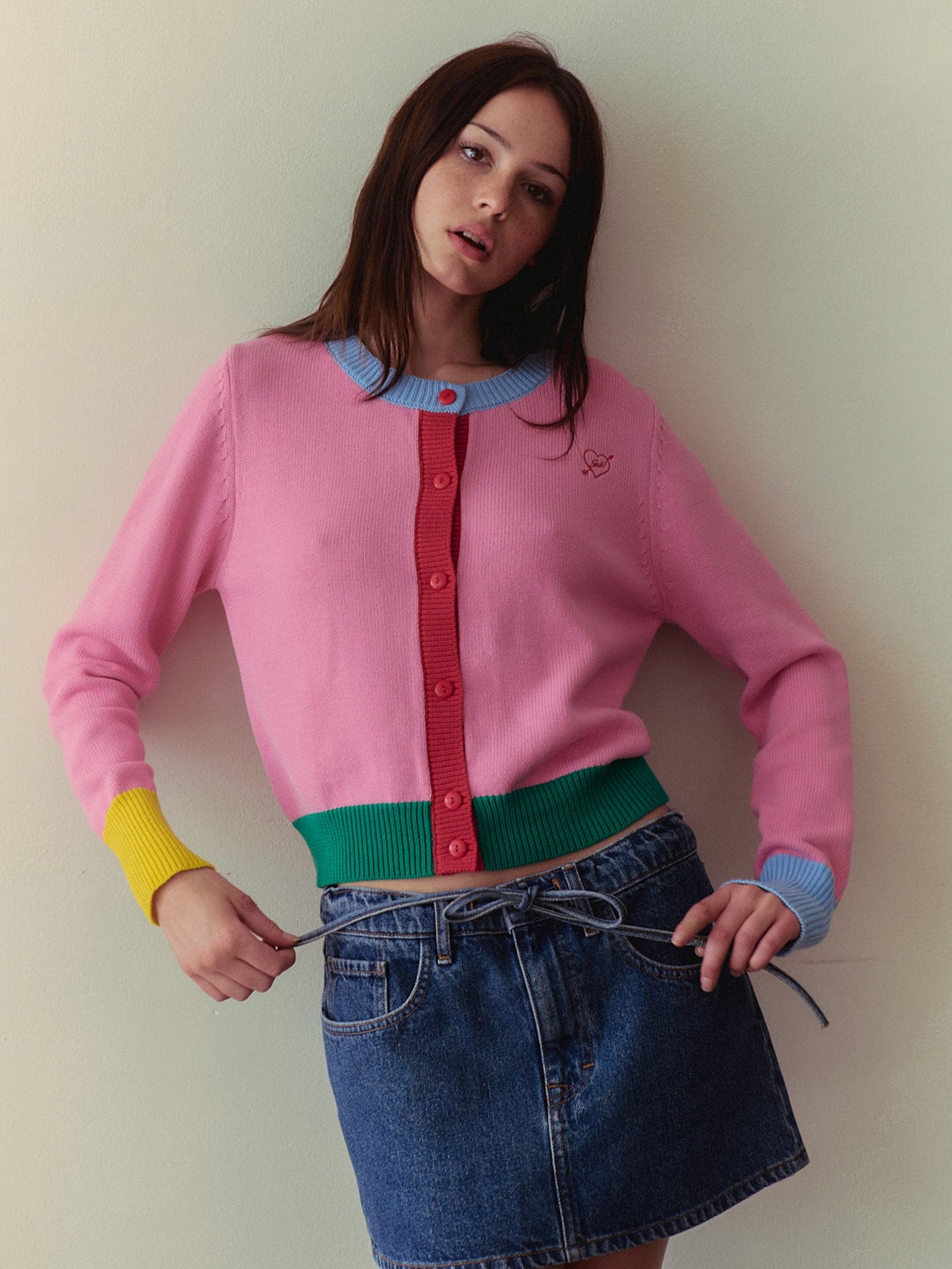 Willow Cardi | Colorblock