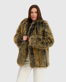 Fur-Free Fox (Faux Fur) Jacket | Cross