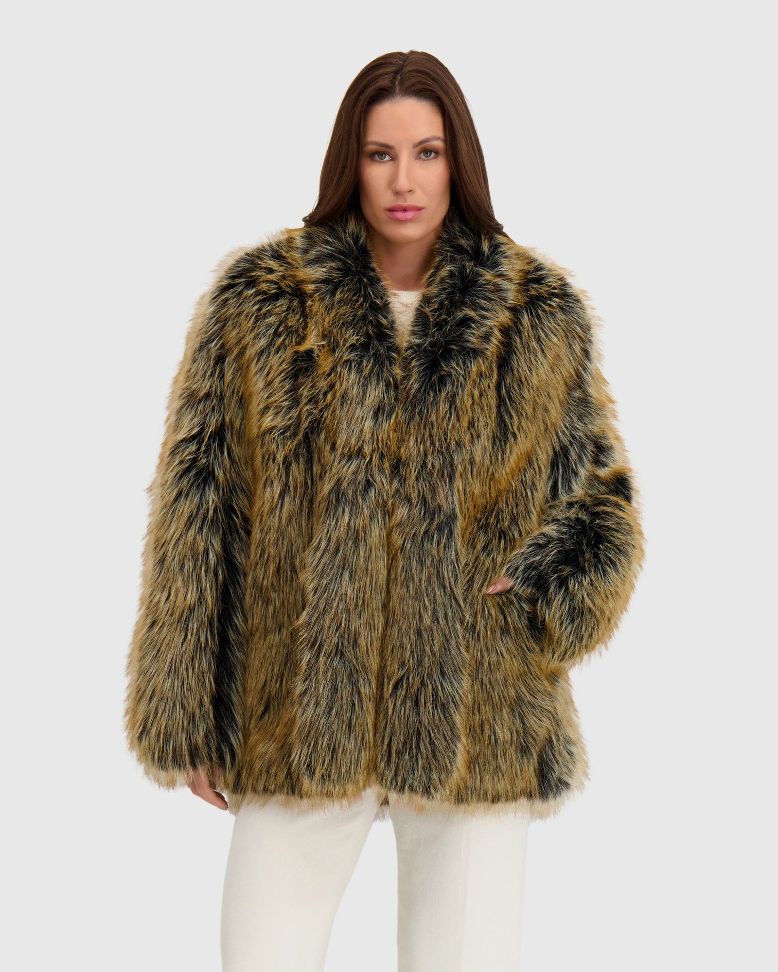 Fur-Free Fox (Faux Fur) Jacket | Cross
