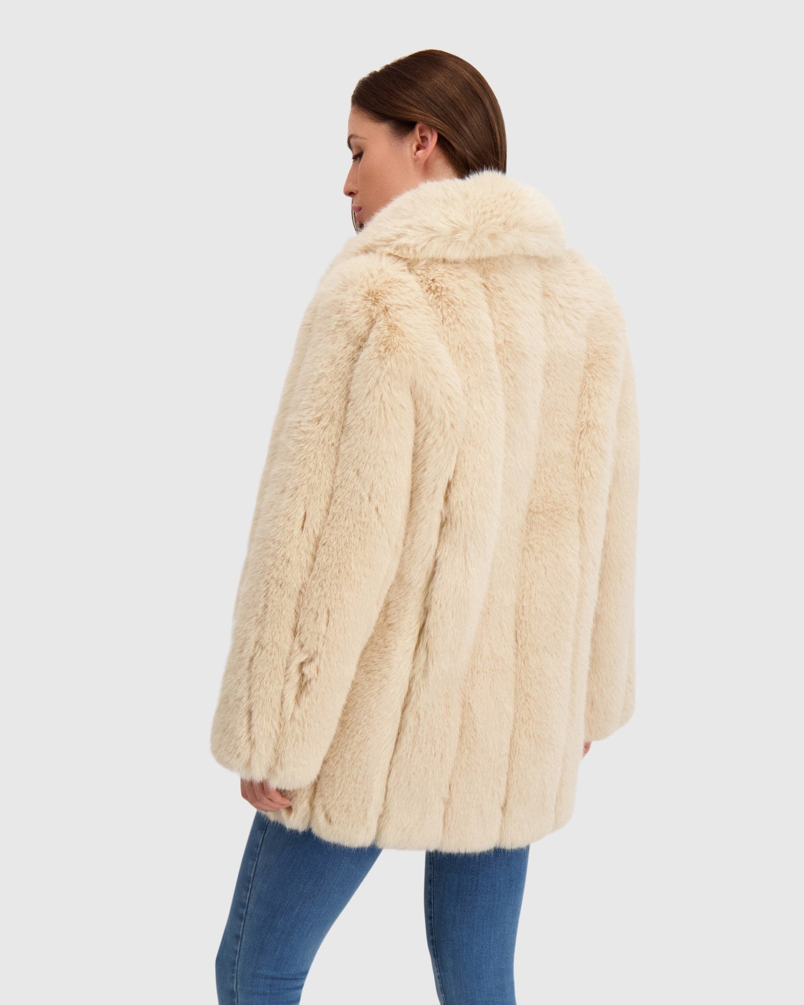 Fur-Free Fox (Faux Fur) Stroller | Beige