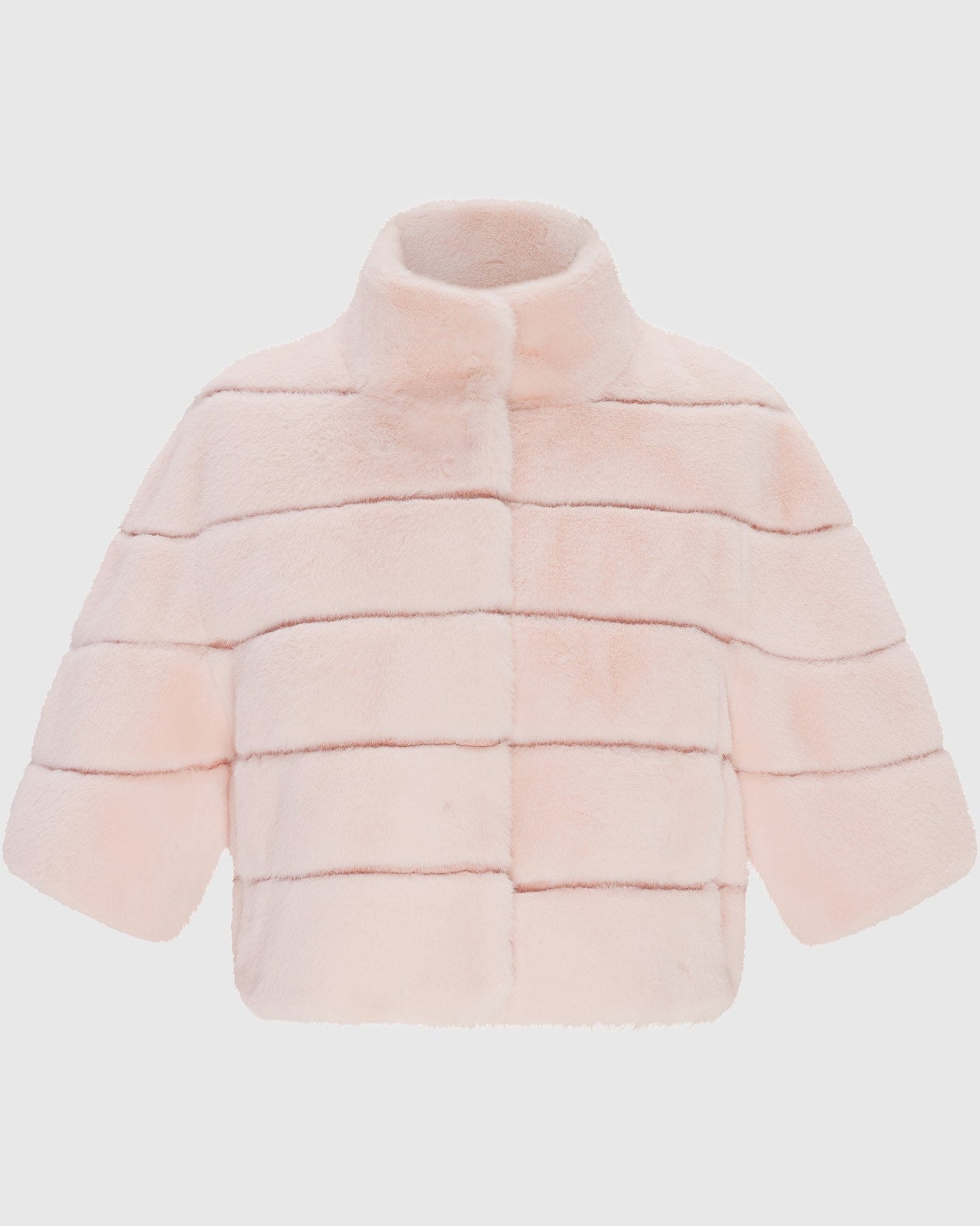 Fur-Free Mink (Faux Fur) Bolero | Pink