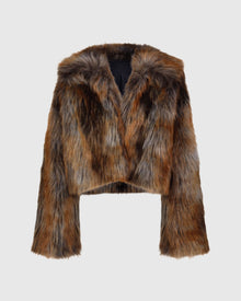 Fur-Free Red Fox (Faux Fur) Jacket | Multi