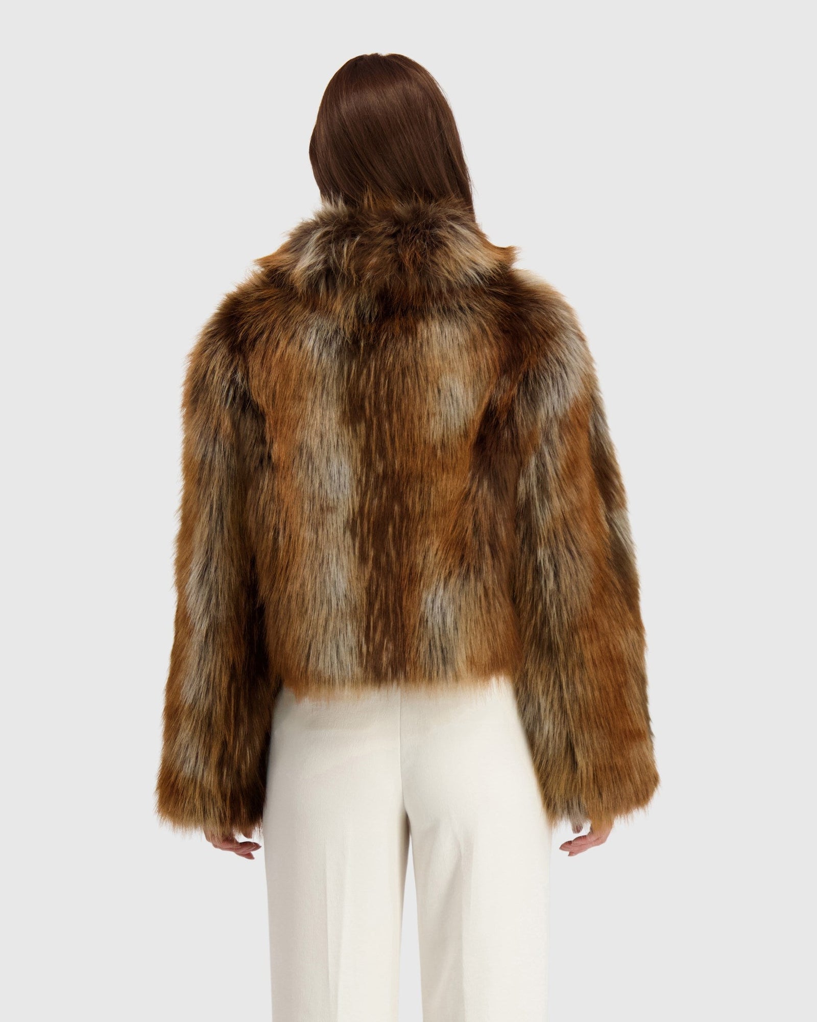 Fur-Free Red Fox (Faux Fur) Jacket | Multi