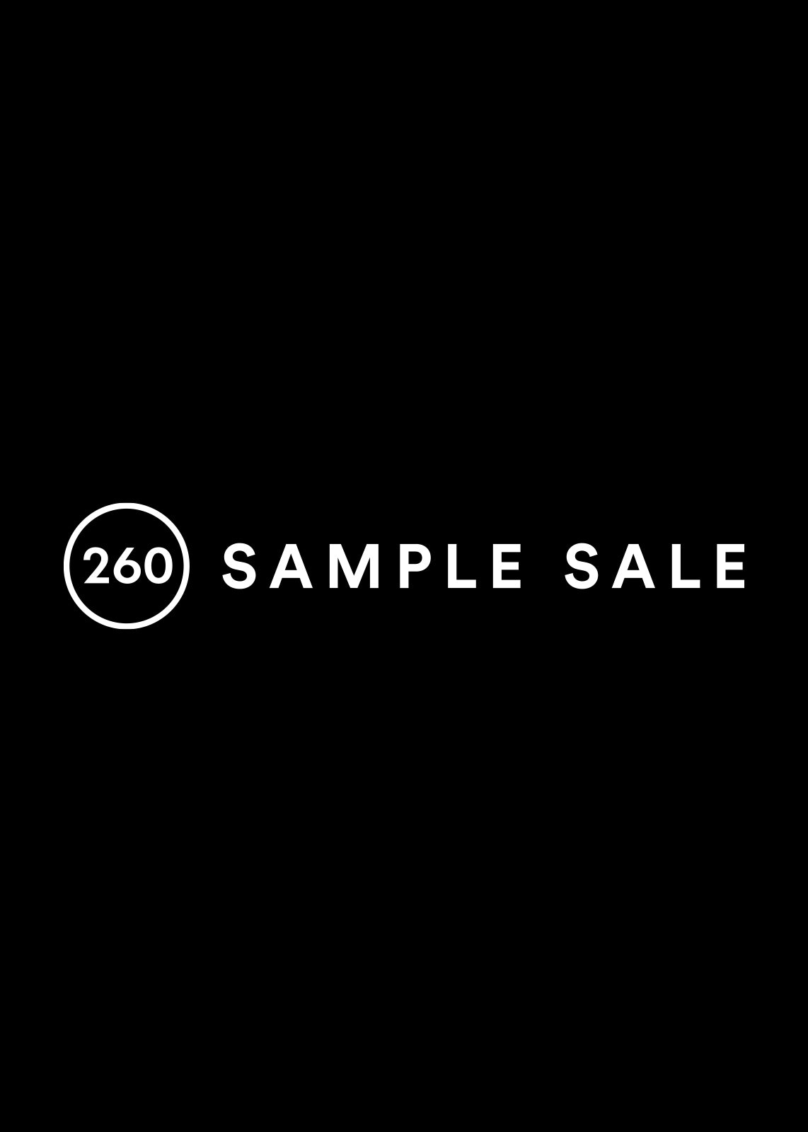 260 Chicago Sample Sale