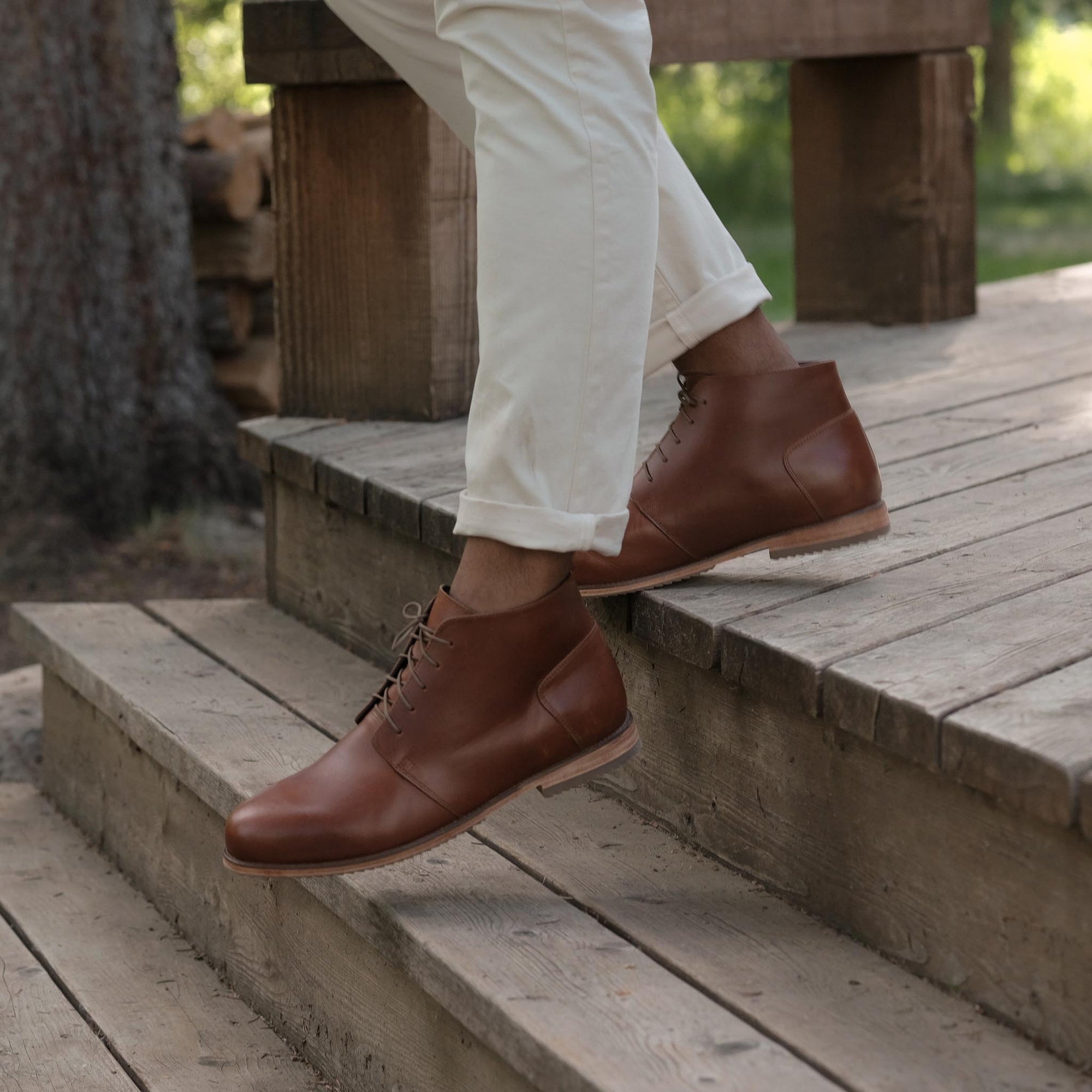 Mens | Everyday Chukka Boot | Brandy