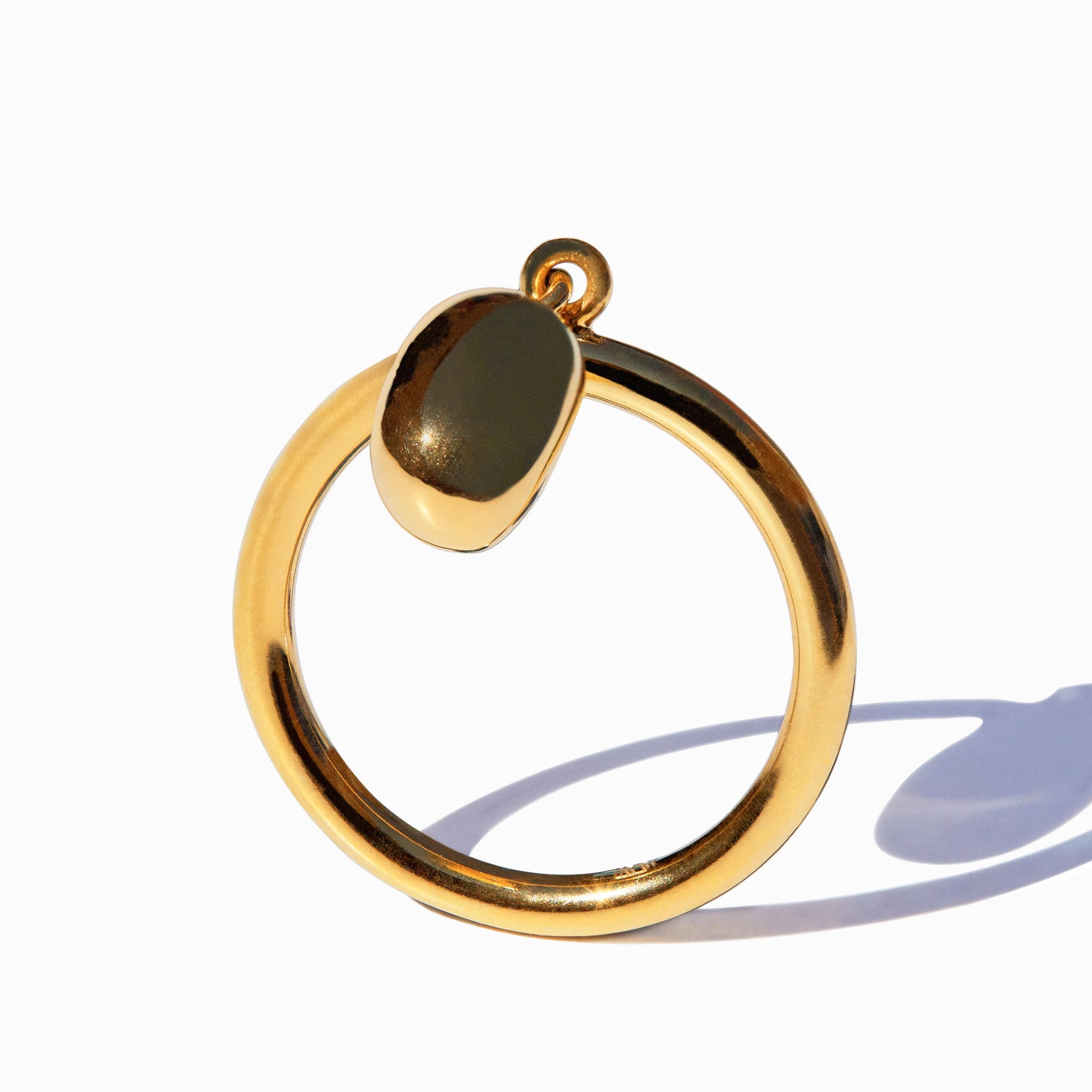 Bean Ring | 18K Gold Plated